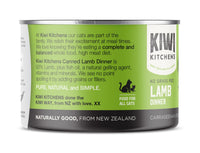 Thumbnail for Kiwi Kitchens Grass Fed Lamb Dinner Canned Wet Cat Food - 170g