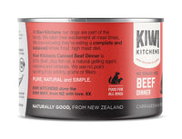 Thumbnail for Kiwi Kitchens Grass Fed Beef Dinner Canned Wet Dog Food - 375g