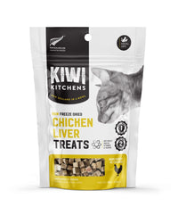 Thumbnail for Kiwi Kitchens Raw Freeze Dried Chicken Recipe Cat Treats 30g - 30g