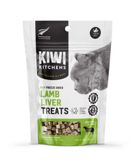 Thumbnail for Kiwi Kitchens Raw Freeze Dried Lamb Liver Cat Treats 30g - 30g