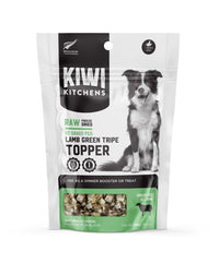 Thumbnail for Kiwi Kitchens Raw Freeze Dried Grass Fed Lamb Green Tripe Topper Dog 150g - 150g