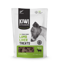 Thumbnail for Kiwi Kitchens Raw Freeze Dried Lamb Liver Dog Treats - 250g