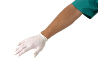 Thumbnail for KRUTEX examination gloves, Latex, powder free, small, 100/pk