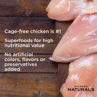 Diamond Naturals All Life stages Dog Chicken & Rice Formula - 15 Kg (33 lbs)