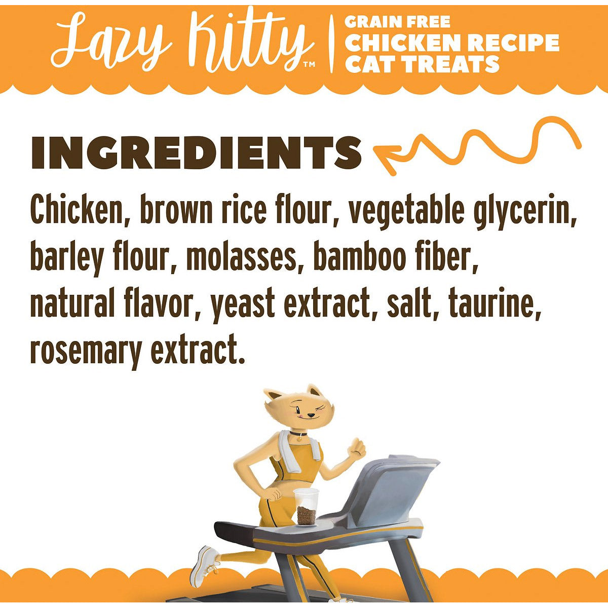 Lazy Kitty Air-Dried Grain-Free Cat Treats –  Chicken Recipe 3oz / 85gm