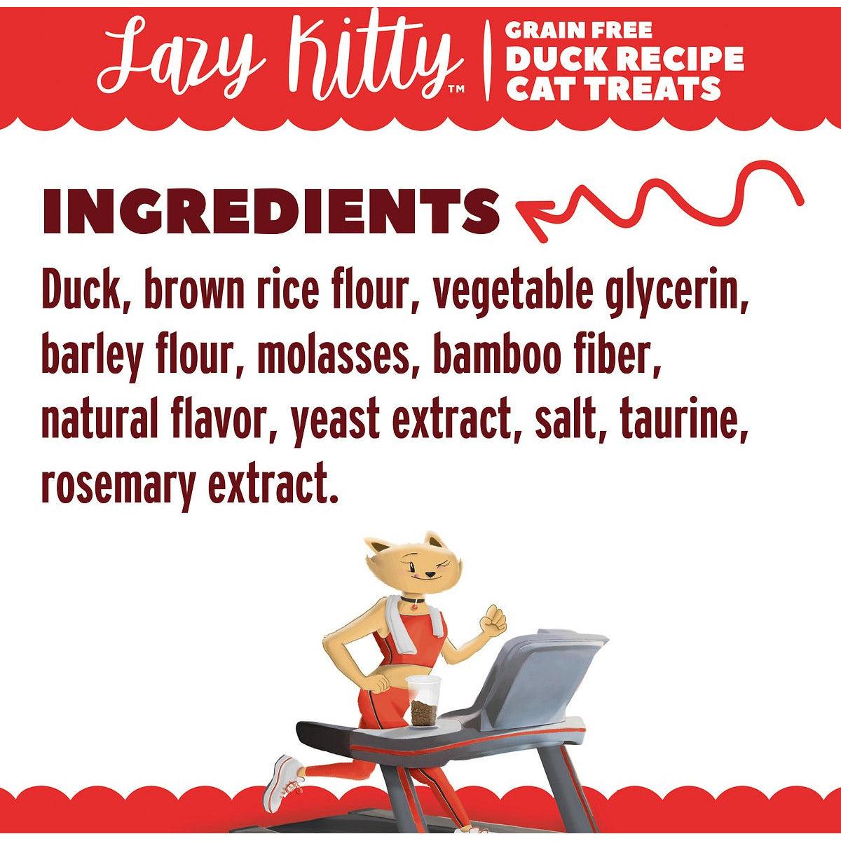 Lazy Kitty Air-Dried Grain-Free Cat Treats –  Duck Recipe 3oz / 85gm