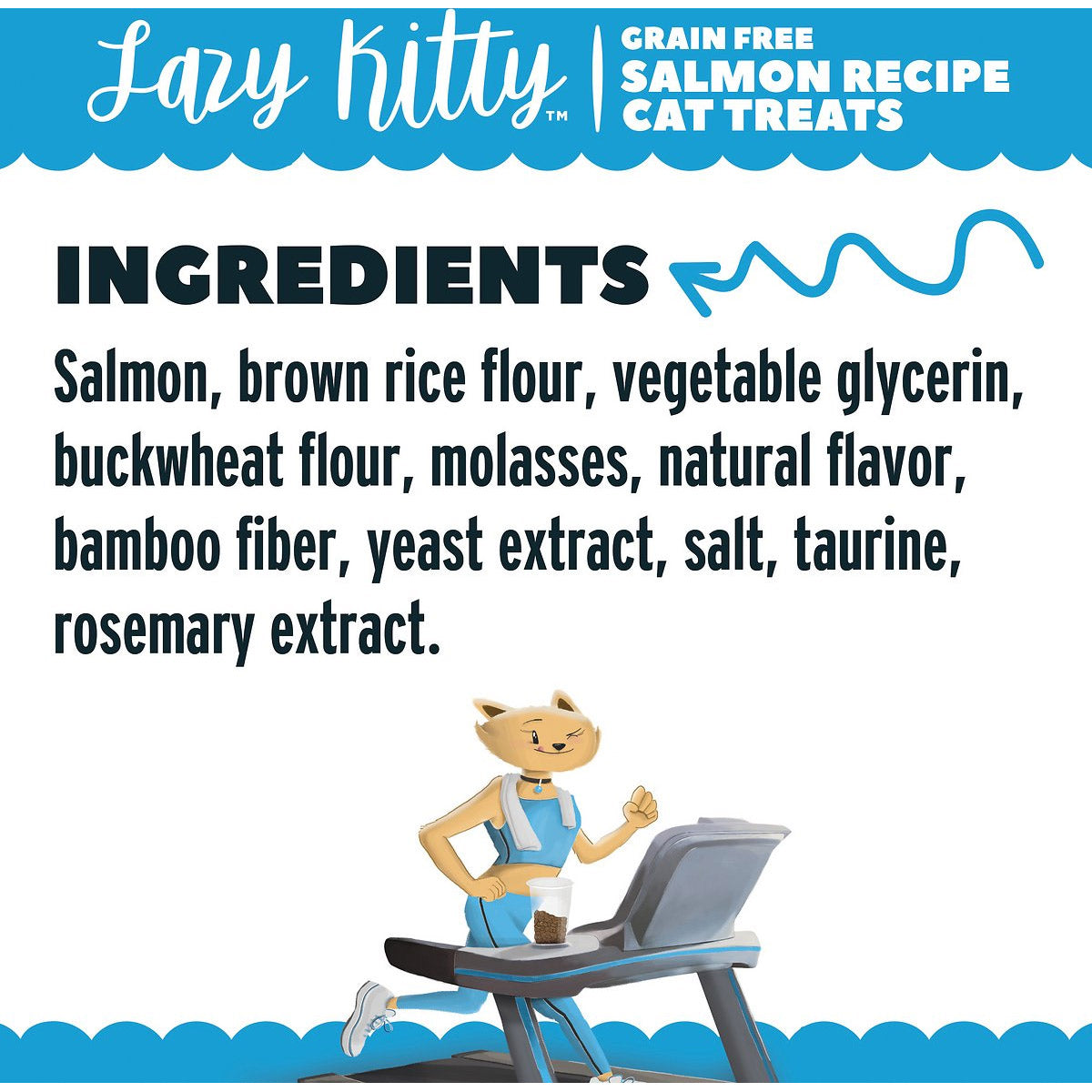 Lazy Kitty Air-Dried Grain-Free Cat Treats – Salmon Recipe 3oz / 85gm