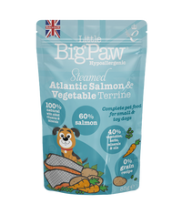 Thumbnail for Little BigPaw Steamed Atlantic Salmon & Vegetables Dinner Wet Dog Food 150g - 150g