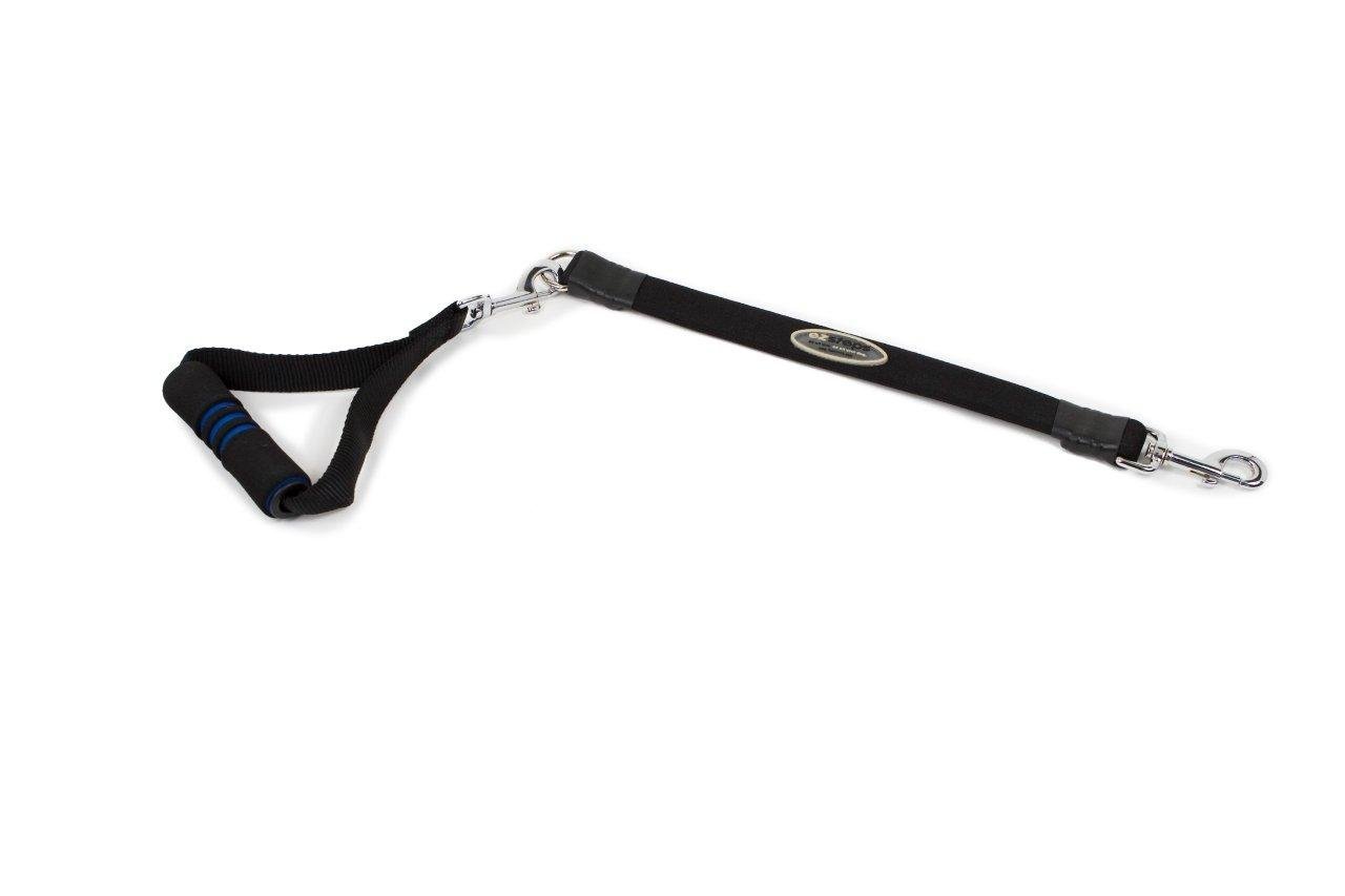 Ez Step Stretch Leash Large - blue