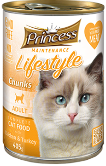 PRINCESS MAINTENANCE LIFESTYLE CHUNKS 405G - Tuna Salmon