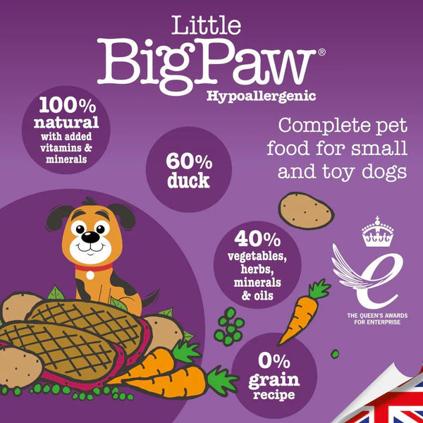 Little BigPaw Tender Duck & Vegetable Dinner Wet Dog Food 150g - 150g