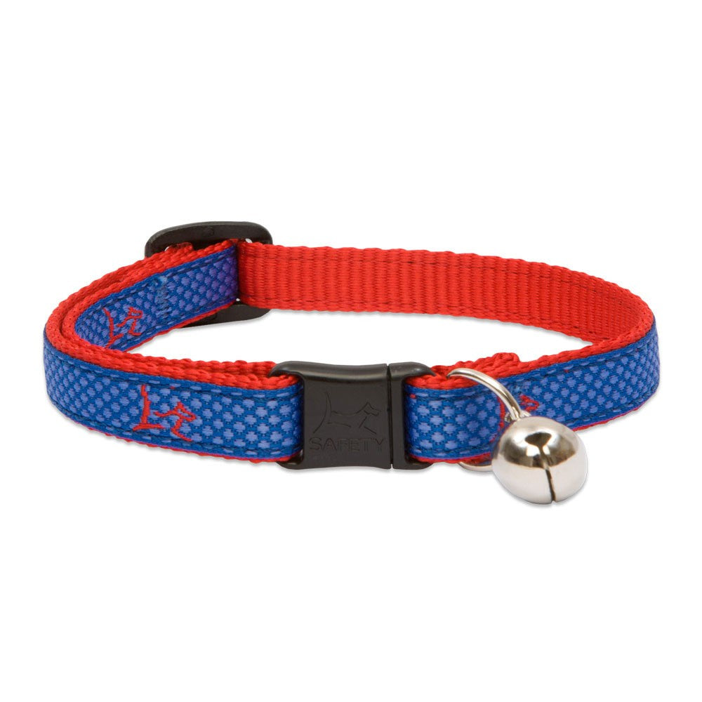 Cat collar NEWPORT BLUE with Bell