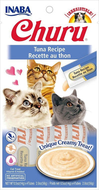 Thumbnail for INABA CHURU TUNA 56 g / 4 sticks per pack