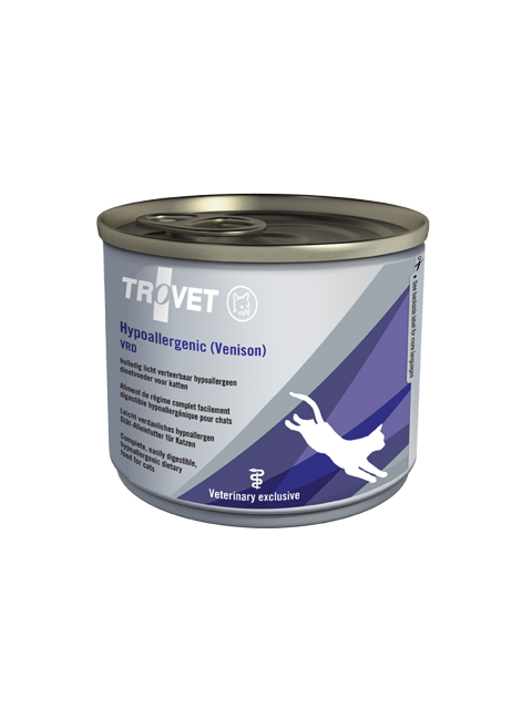 Trovet Hypoallergenic Venison Cat Wet Food Tin 200g