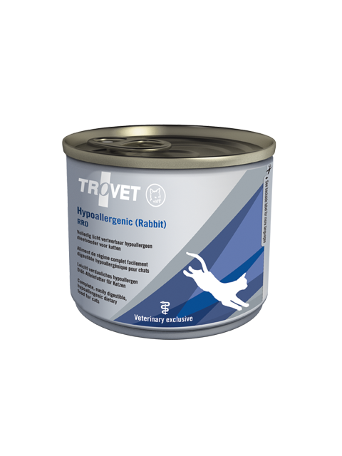 Trovet Hypoallergenic Rabbit Cat Wet Food Tin 200g