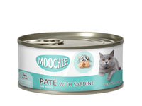 Thumbnail for Moochie Adult Loaf With Sardine 85g Can