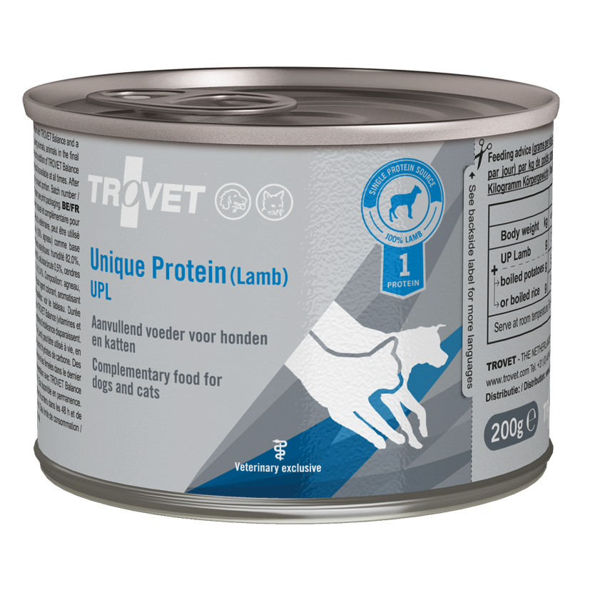 Trovet Unique Protein Lamb Dog & Cat Wet Food Can 200g