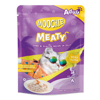 Thumbnail for Moochie Cat Food Tuna & Scallop Recipe in Jelly Pouch 70g