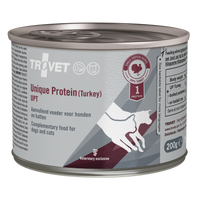 Thumbnail for Trovet Unique Protein Turkey Dog & Cat Wet Food Can 200g