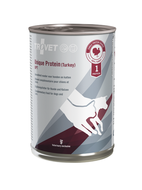 Trovet Unique Protein Turkey Dog & Cat Wet Food Can 400g