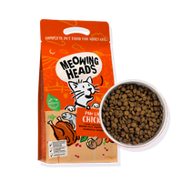 Meowing Heads Paw Lickin' Chicken Adult Dry Cat Food - 4kg