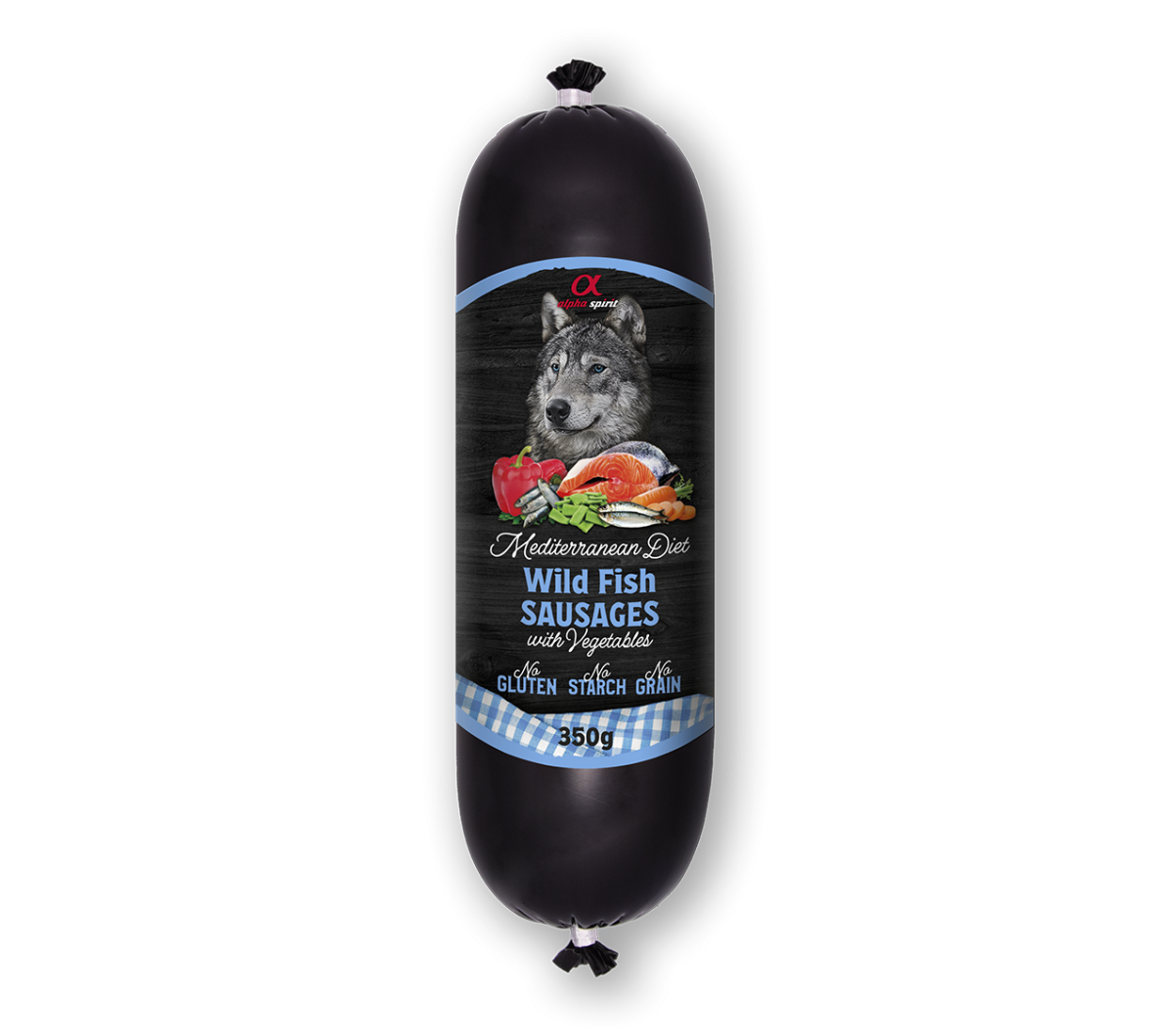 Mediterranean Sausage Wild Fish With Vegetables 350 g