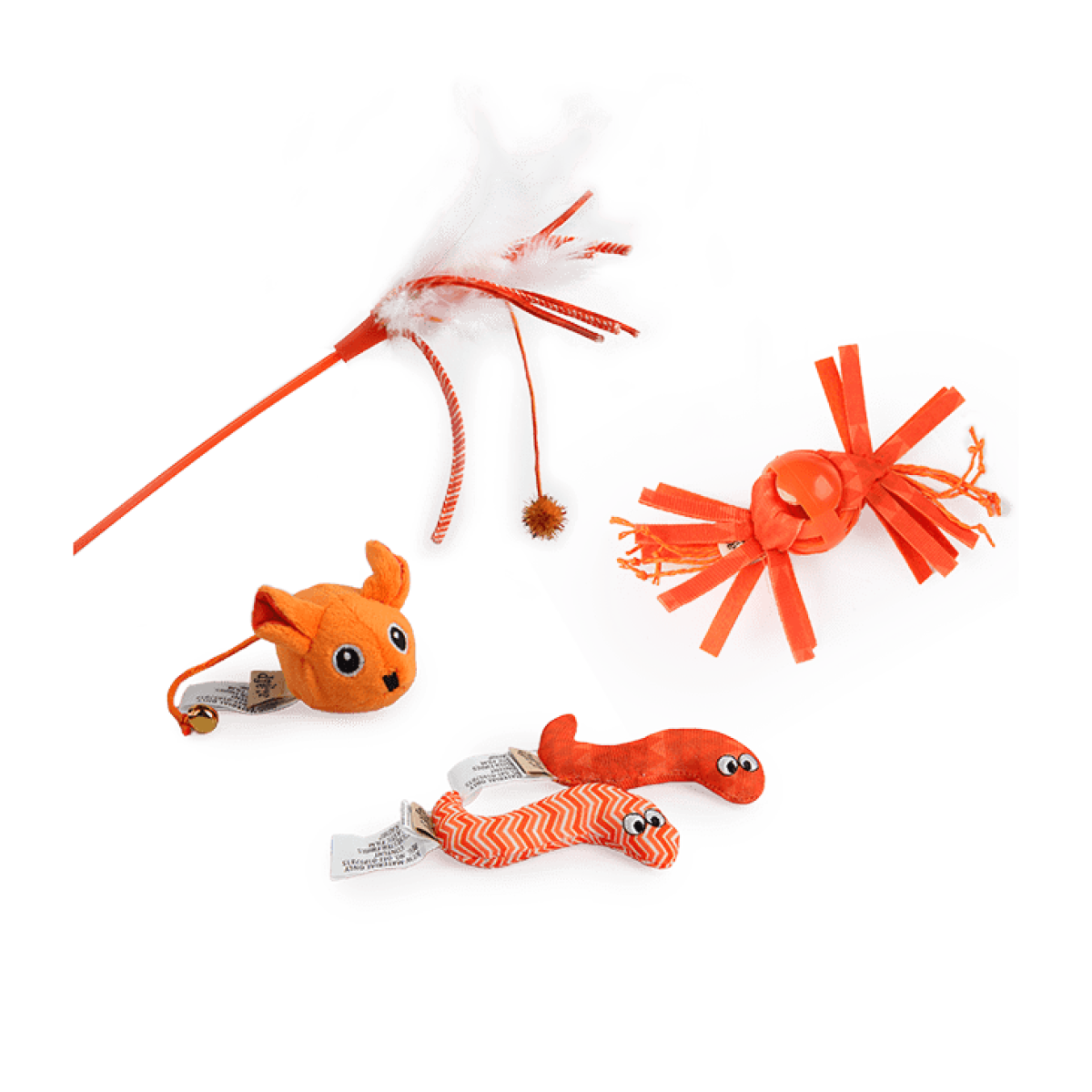 Modern Cat - Magic Wings Wand - Orange