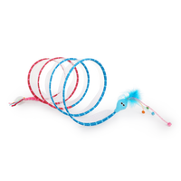 Thumbnail for Modern Cat-Spiral Cat Tunnel Blue/Pink