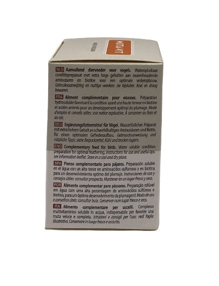 MUTA-VIT 25gm to improve feather growth for birds