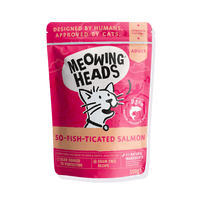 Meowing Heads So-Fish-Ticated Salmon Adult Wet Cat Food 100g - 100g