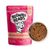 Meowing Heads So-Fish-Ticated Salmon Adult Wet Cat Food 100g - 100g