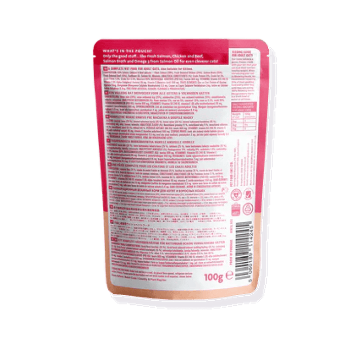 Meowing Heads So-Fish-Ticated Salmon Adult Wet Cat Food 100g - 100g