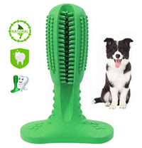 Thumbnail for Dog toothbrush toy Chew Toys pet dog massage tooth cleaning tool interactive training toy natural rubber - Medium