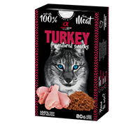 Thumbnail for Natural Snacks for Cats Turkey 80 g
