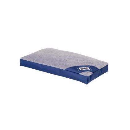 Rogz Lekka Flat Dog Bed - NAVY/GREY XLARGE