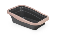 Thumbnail for Nella Cat Litter Tray with Frame - 58 x 37.5 x 18 cm/Pink