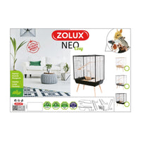 Thumbnail for Neo Muki Large Rodent Cage - Black