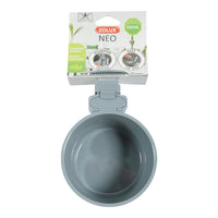 Thumbnail for NEO Rodent Cage Plastic Feeder - Grey 500ml