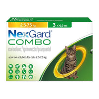 NexGard® COMBO for Cats 2.5-7.5kg