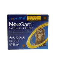NexGard Spectra 3.5 - 7.5kg Tabs - small