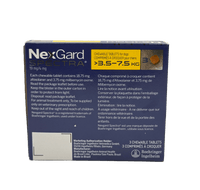 NexGard Spectra 3.5 - 7.5kg Tabs - small