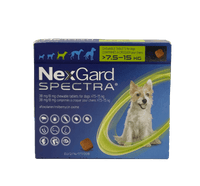 Nexgard Spectra 7.5-15 kg Tabs - Medium