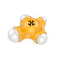 Thumbnail for Treats Dispenser NYLO-CHOO Nylon+TPR Bone – Orange