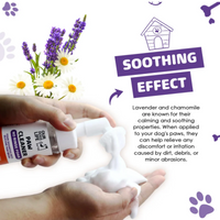 Dogslife Paw Cleaner Foam Shampoo with Brush & Towel 200ml - 200ML