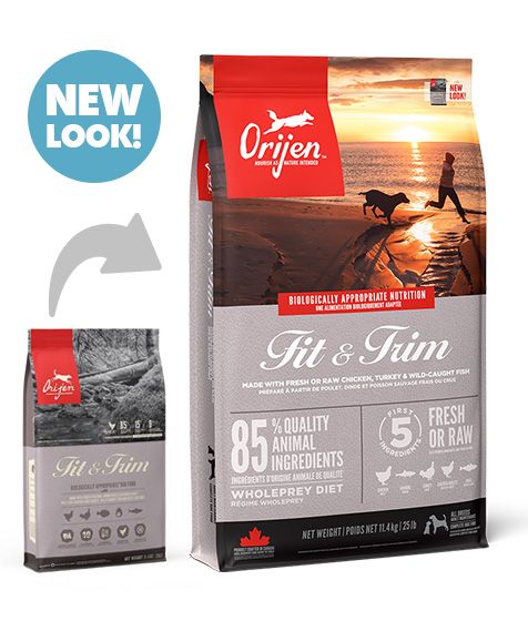 Orijen Fit & Trim Dry Dog Food - 11.4KG