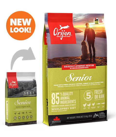 Orijen Senior Dry Dog Food - 11.4KG