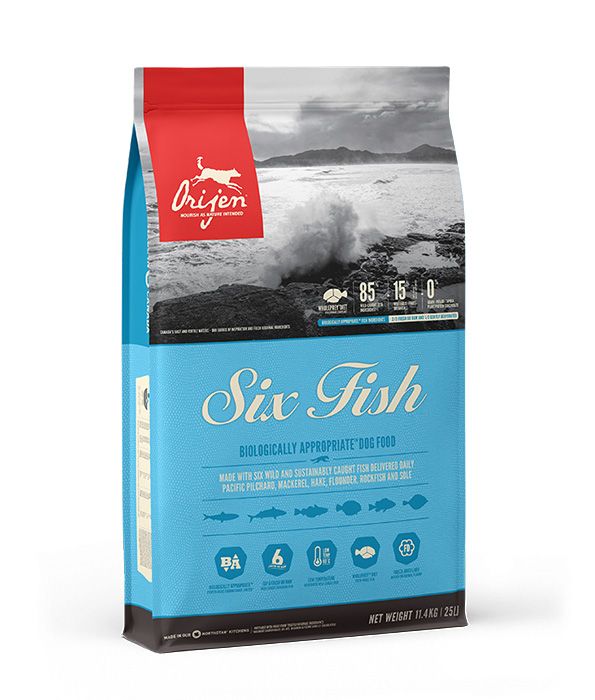 Orijen Six Fish Dry Dog Food -