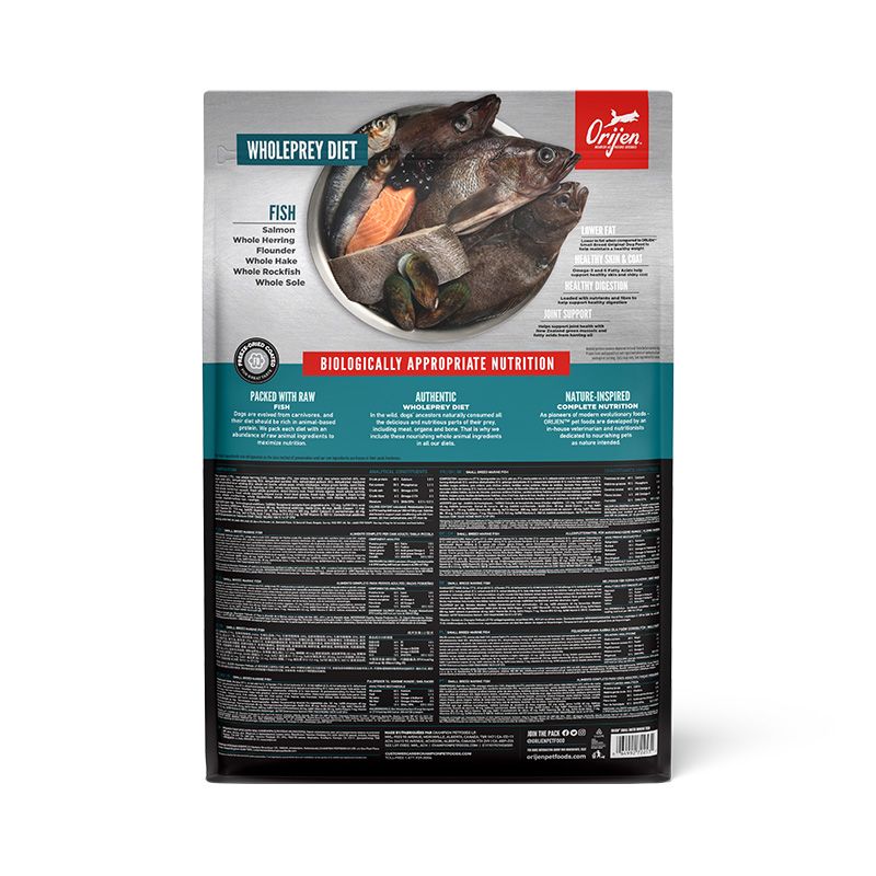 Orijen Marine Fish Small Breed Dry Dog Food 1.8kg - 1.8KG