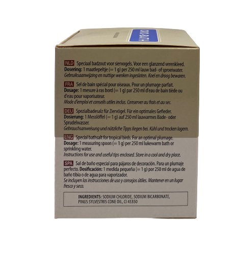 ORO BATH 300gm Oropharma salt bath for bird feather care