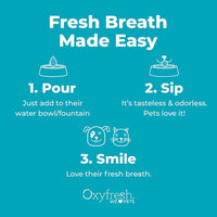 Oxyfresh Dental Care Solution Pet Water Additive 473ml